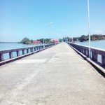 สะพานตรงท่าเรือแหลมศอก
