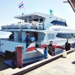เรือไปเกาะหมาก เรือคาตามาราน