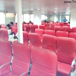 เบาะนั่งภายในเรือคาตามาราน