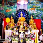 พระด้านในอุโบสถ