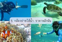 5 กล้องถ่ายใต้น้ำ ราคาหลักพัน สำหรับเที่ยวทะเล ดำน้ำ ที่จัดว่าคุ้ม 5 กล้องถ่ายใต้น้ำ