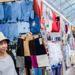 กางเกงมือสอง ตลาดวังหลัง